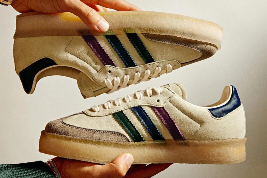Ronnie Fieg x Clarks x adidas Samba “Kithmas”